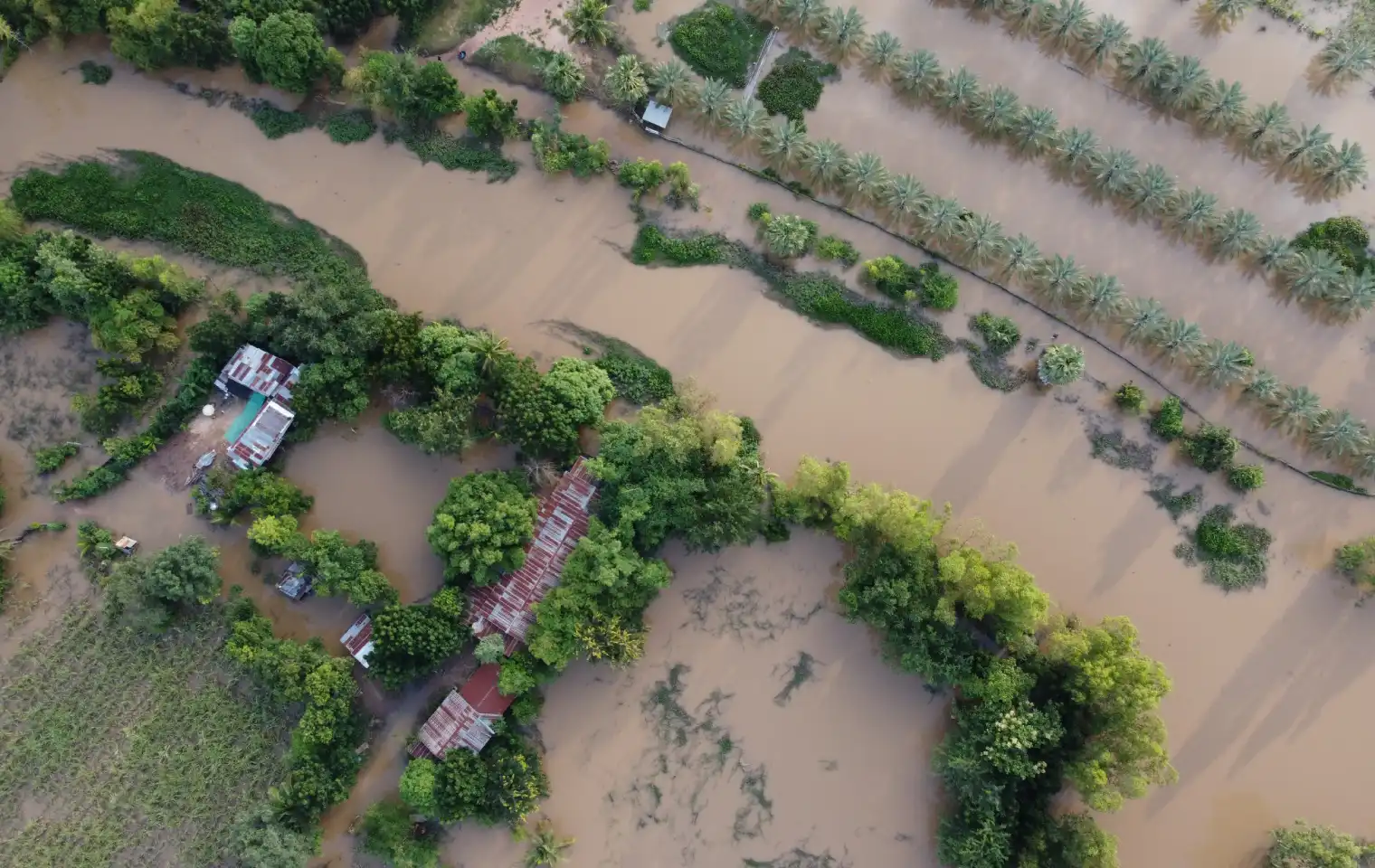 تنش سیل در مزرعه و باغ https://www.freepik.com/premium-photo/flooding-rural-communities-thailand-caused-by-storms-causing-heavy-rains-continue_19463688.htm