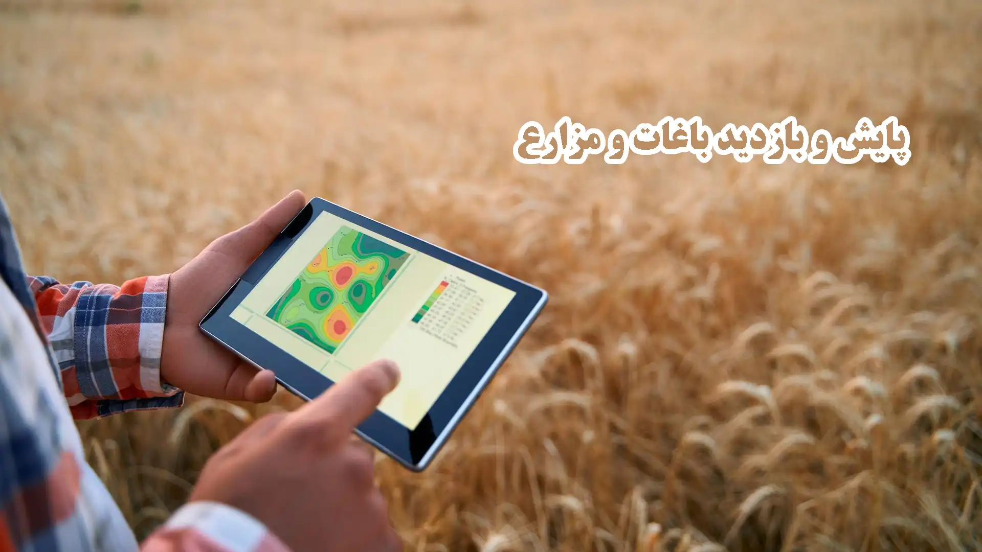 پایش و بازدید باغات و مزارع