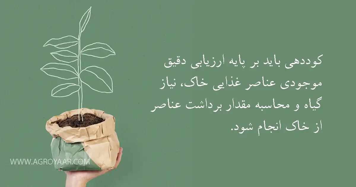 مدیریت کوددهی براساس آزمایش خاک و گیاه