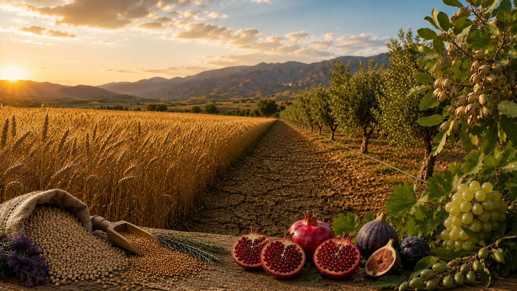 Drought-Tolerant Crops Cultivated in Iran