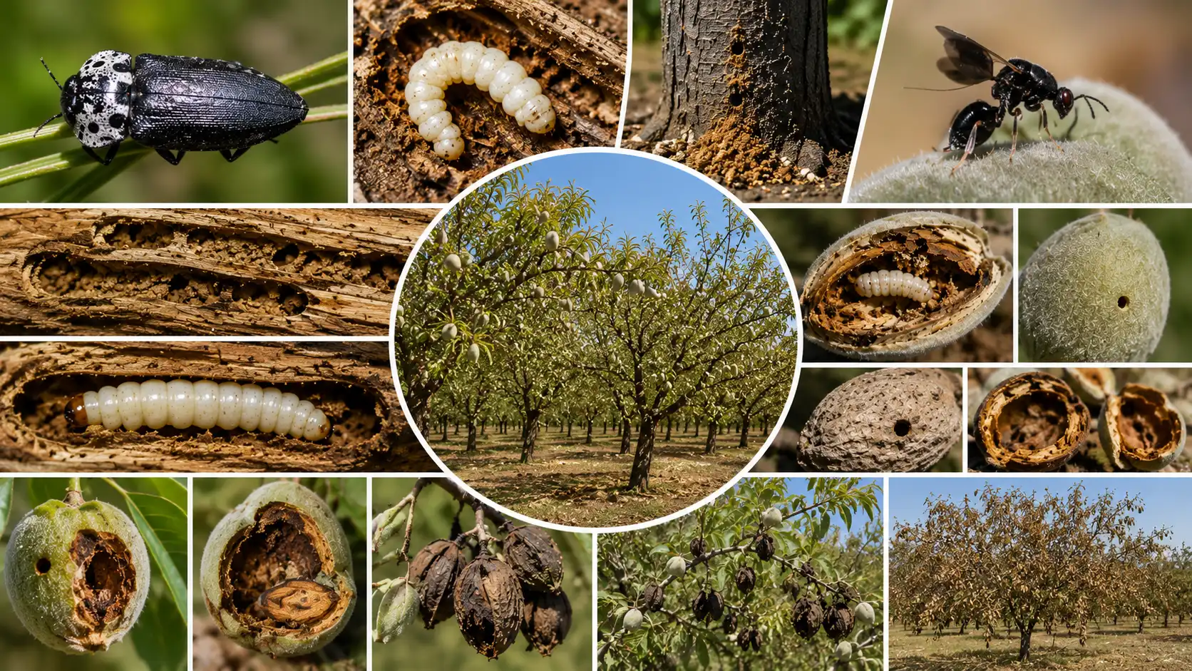 Almond Tree Pest Identification Guide