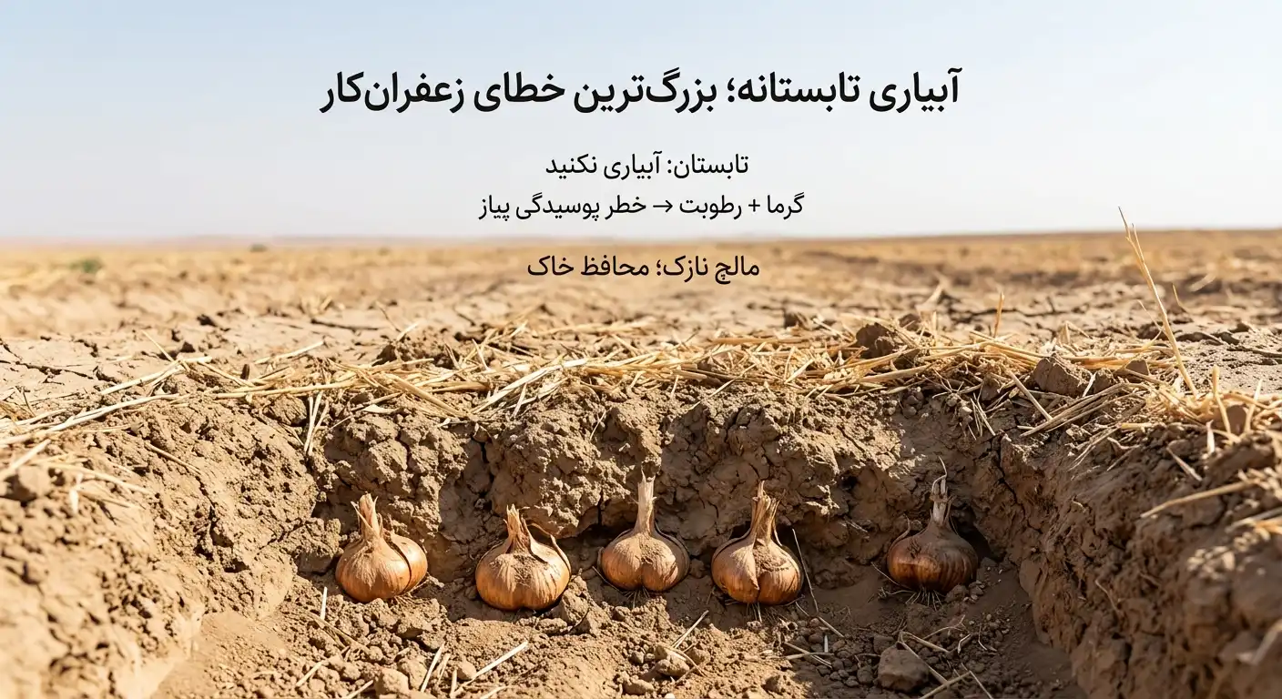 What Should We Avoid During the Summer Dormancy of Saffron?