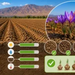 آیا زمین من برای کشت زعفران مناسب است؟
