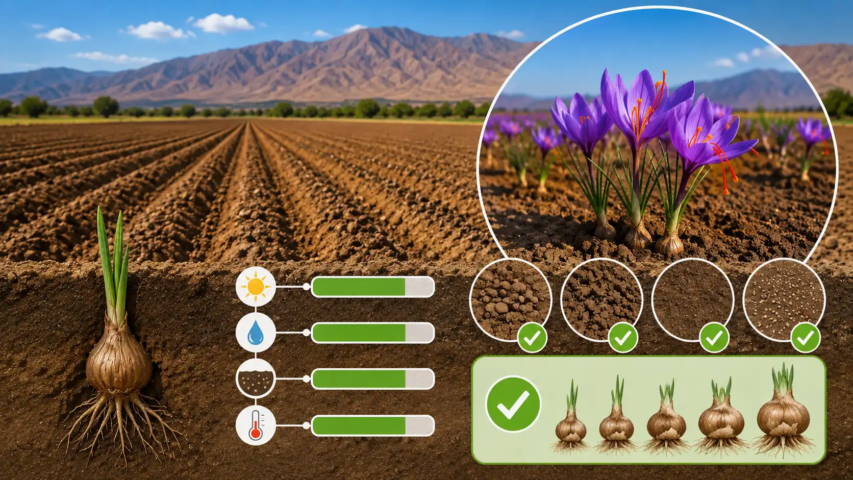 Saffron Field Suitability