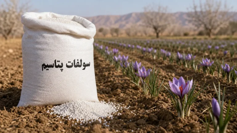 مدیریت مصرف کودهای پتاسیمی در مزارع زعفران