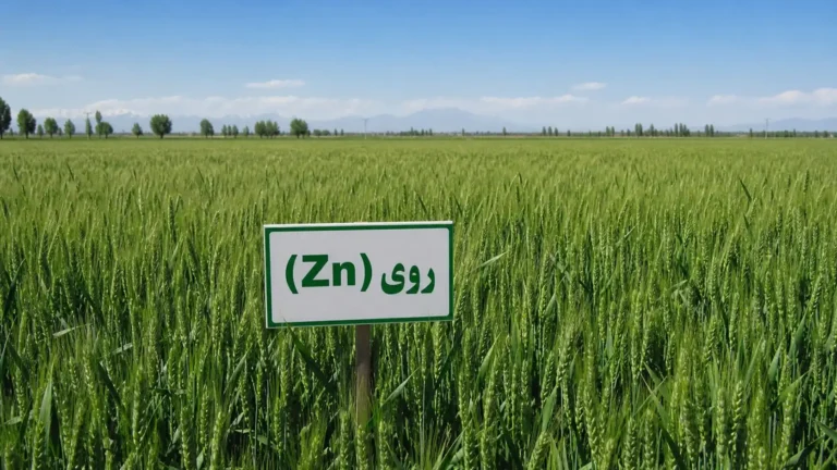 نقش روی (Zn) در افزایش عملکرد گندم در خاک‌های آهکی